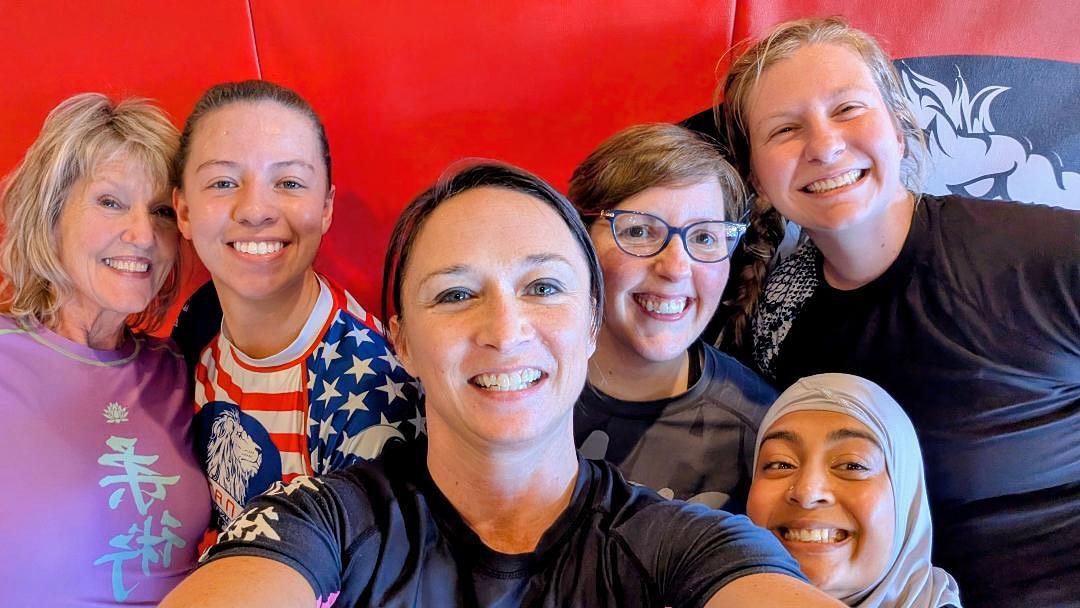 Coach Sadie teaching Women's Brazilian Jiu Jitsu at One Nation Jiu Jitsu