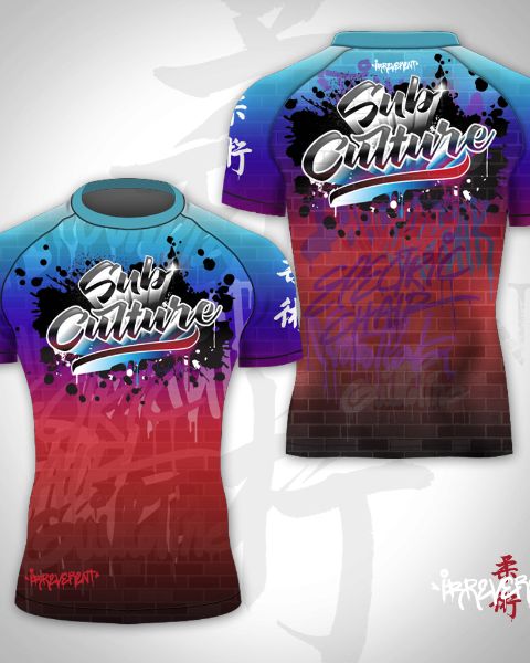 SubCulture Multi-Color Rashguard